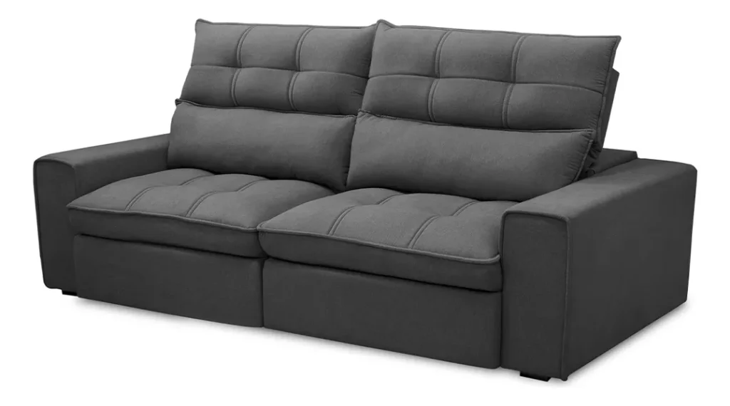 Este sofá aconchegante em tons escuros é uma das melhores opções para quem busca conforto e estilo na decoração da sala. Conheça os melhores sofás para sua casa.Este sofá aconchegante em tons escuros é uma das melhores opções para quem busca conforto e estilo na decoração da sala. Conheça os melhores sofás para sua casa.